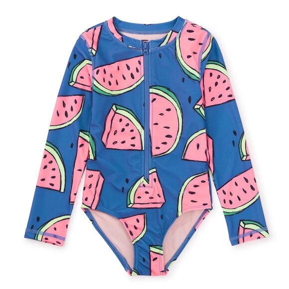 NWT Tea Collection Long Sleeve One-Piece Swimsuit